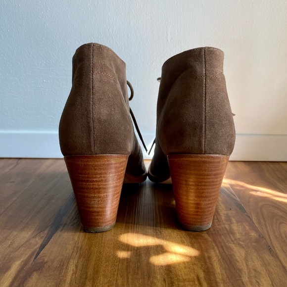 Boden/Anthro Suede Booties - Picture 4 of 13